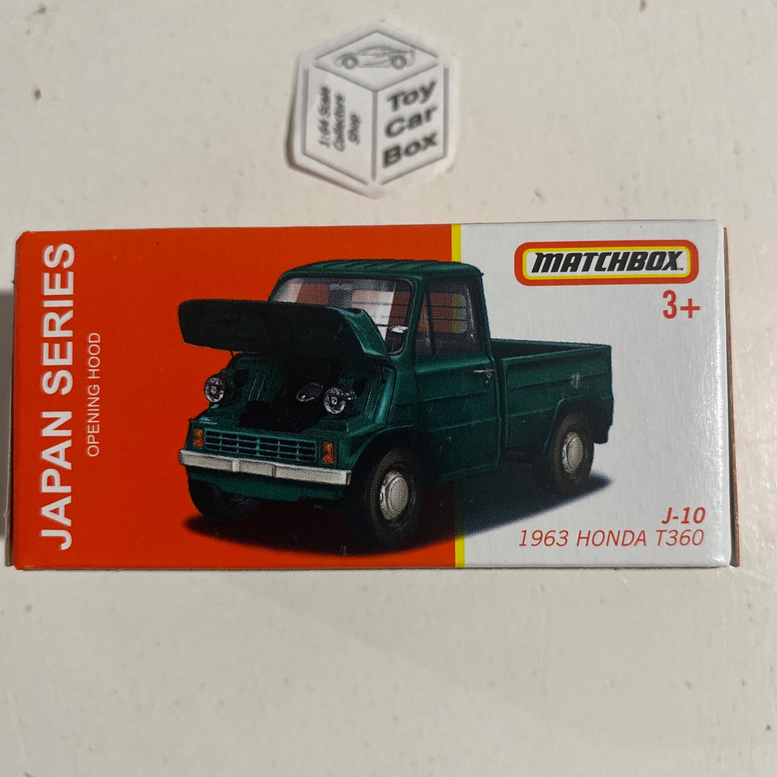 2022 MATCHBOX Japan Series #J10 - 1963 Honda T360 (Green - Opening