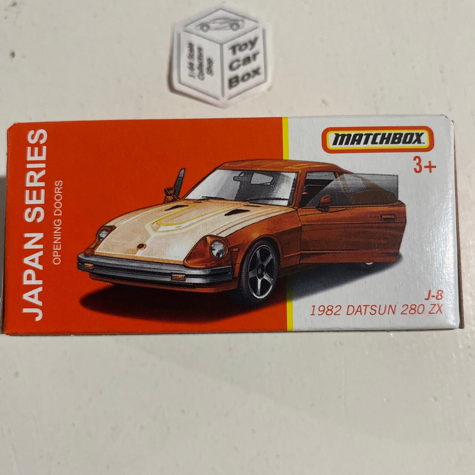 2022 MATCHBOX Japan Series #J8 - 1982 Datsun 280ZX (Copper - Opening Doors)  G30g