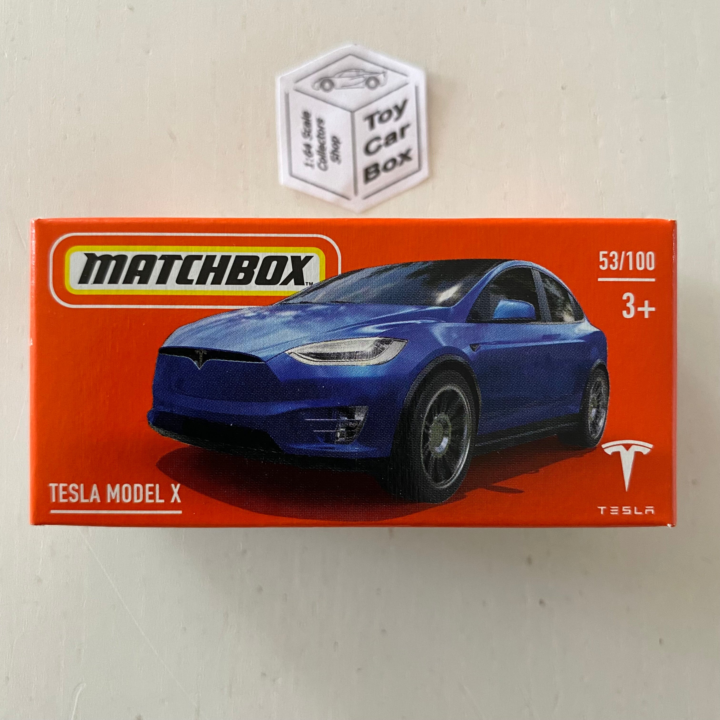 Matchbox 2022 - Tesla Model X - Wit - 59/100 - Schepen Matchbox 2022 - Tesla Model X - Wit - 59/100 - Schepen