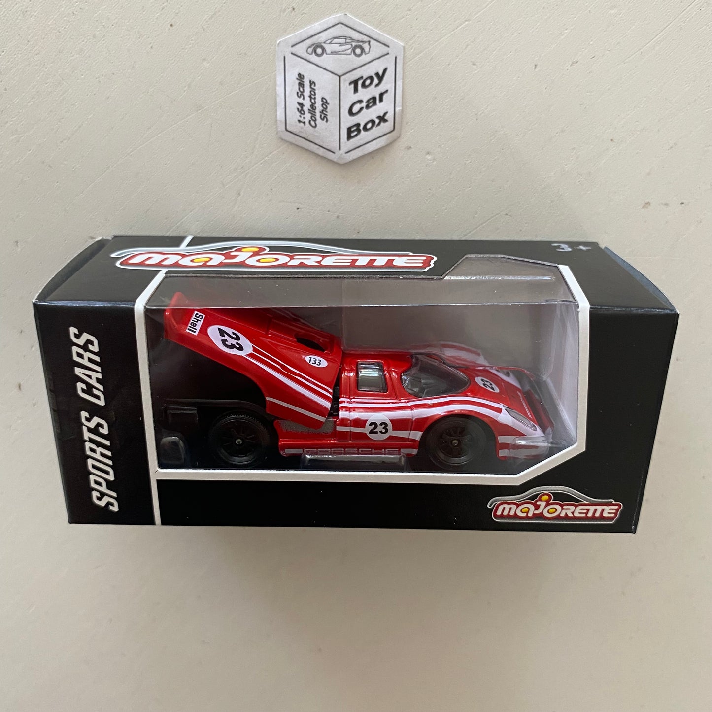 MAJORETTE - Porsche 917 (Red - Shell - Sports Cars Box) 1/64 Scale* - C30