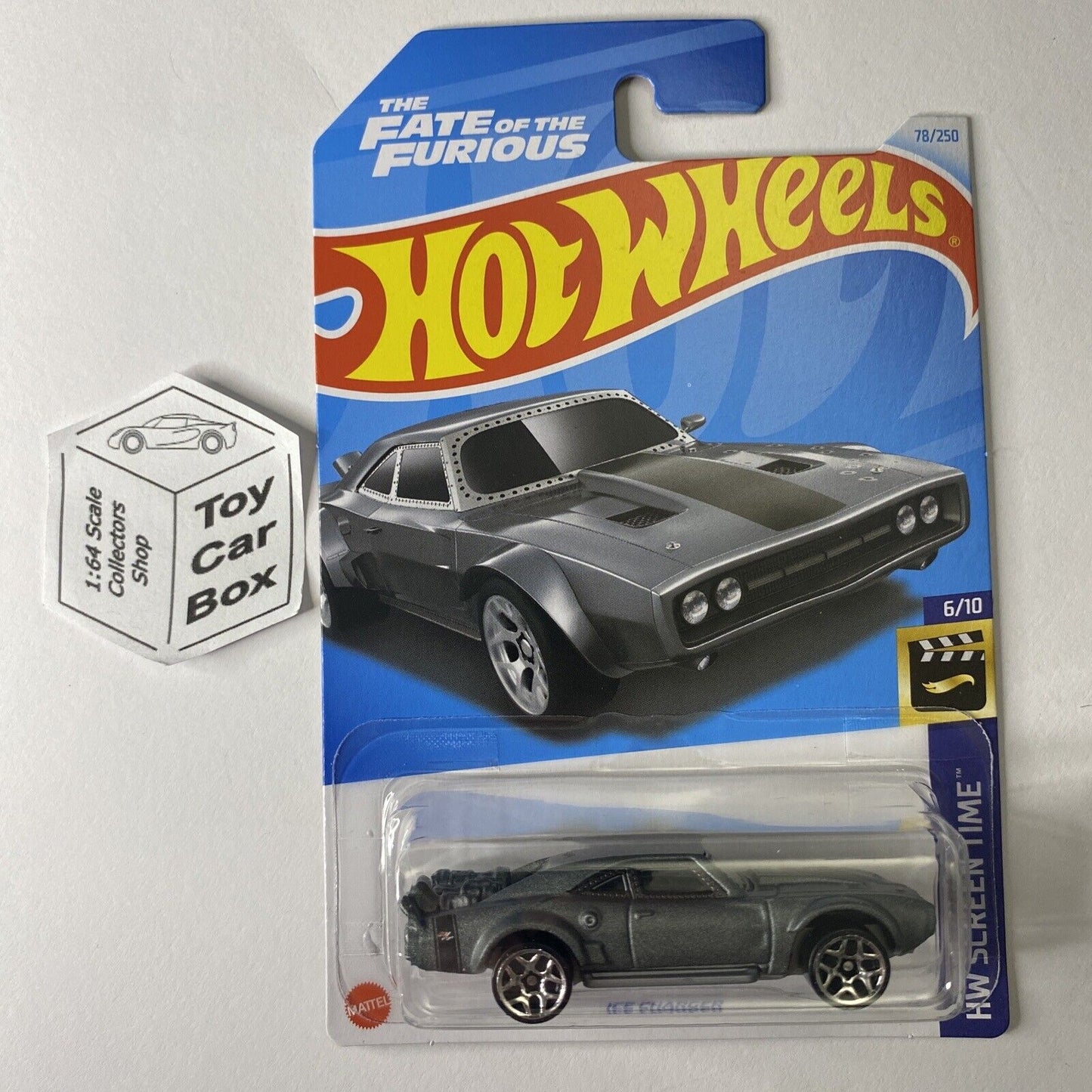 2024 HOT WHEELS #78 - Ice Charger (Fast & Furious #6 HW Screen Time - Long) A80