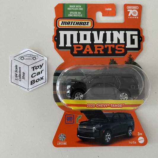 2023 MATCHBOX Moving Parts #14 - 2020 Chevy Tahoe (Black - Opening Hood) E59