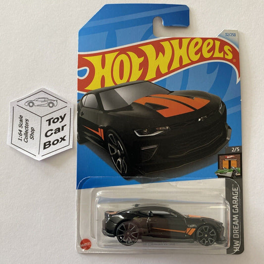 2024 HOT WHEELS #32 - ‘18 Camaro SS (Black #2 HW Dream Garage - Long Card) Z68