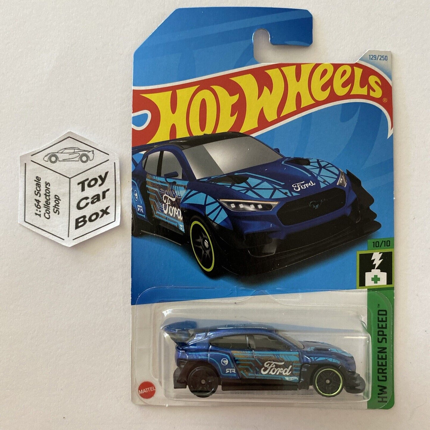 2024 HOT WHEELS #129 - Ford Mustang Mach-e 1400 (Treasure Hunt - Long Card) A80