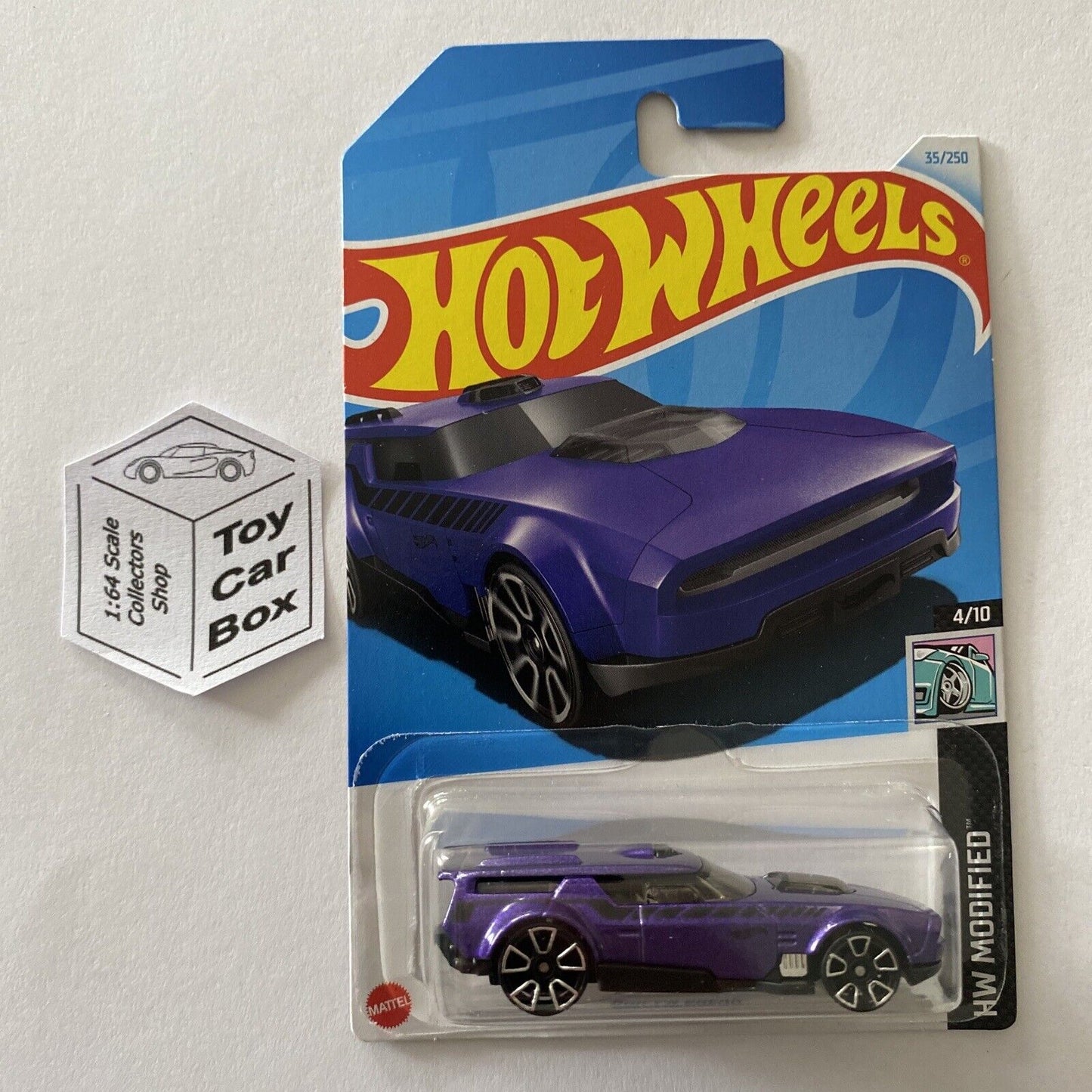 2024 HOT WHEELS #35 - Drift’N Break (Purple #4 Modified - Long Card) Z68