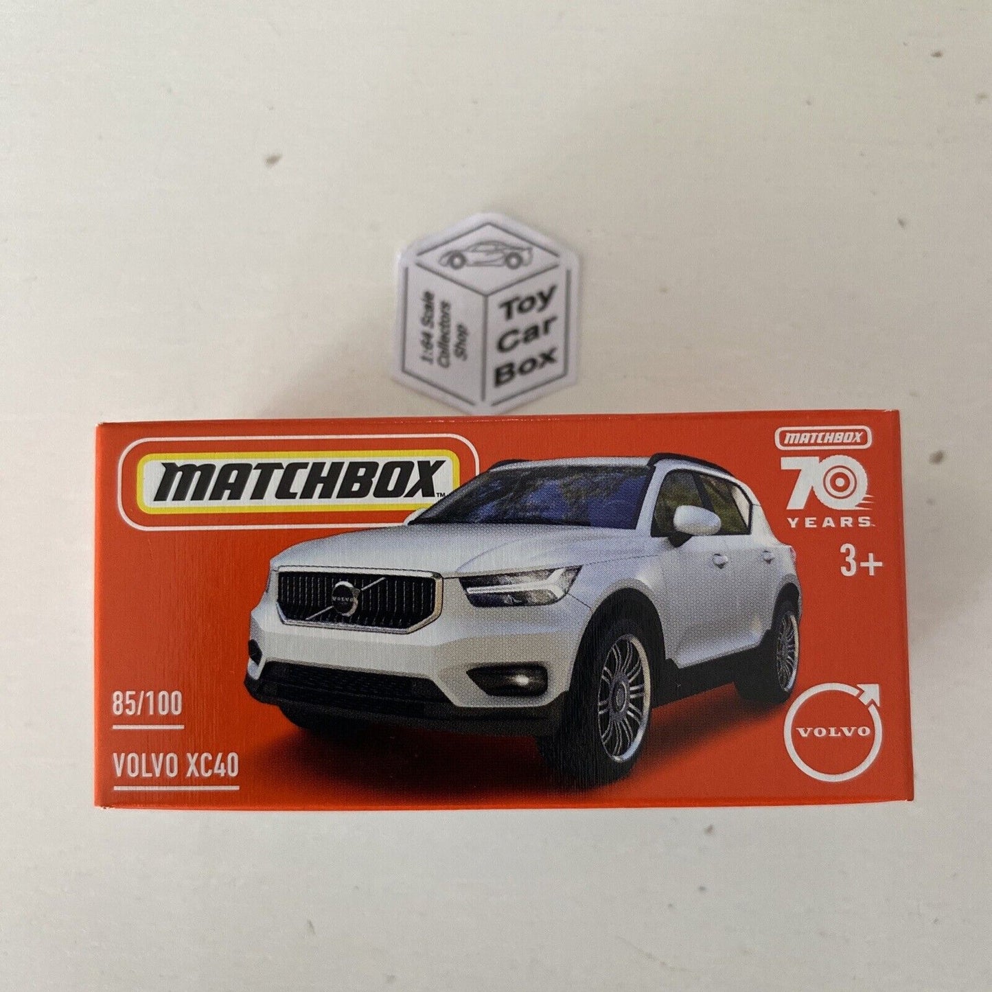 2023 MATCHBOX #85 - Volvo XC40 (White - Power Grab - Unopened) C50