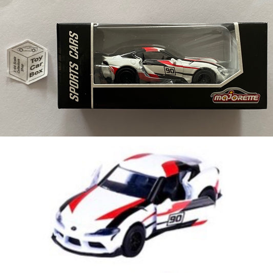 MAJORETTE - Toyota GR Supra (White - Sports Cars Box) 1/64 Scale* - D72