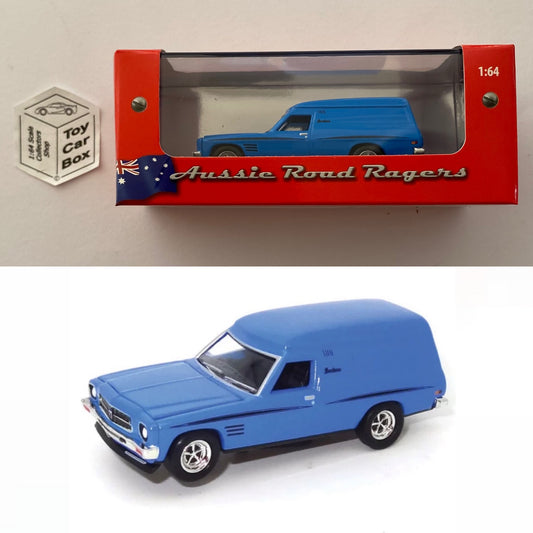 AUSSIE ROAD RAGERS - ‘72 Holden HQ Sandman Panel Van (Azure Blue - 1:64) Q48