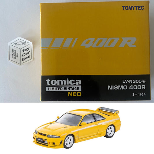 TOMICA Limited Vintage - Nissan Skyline Nismo 400R (Yellow 1/64 #LV-N305a) DD75