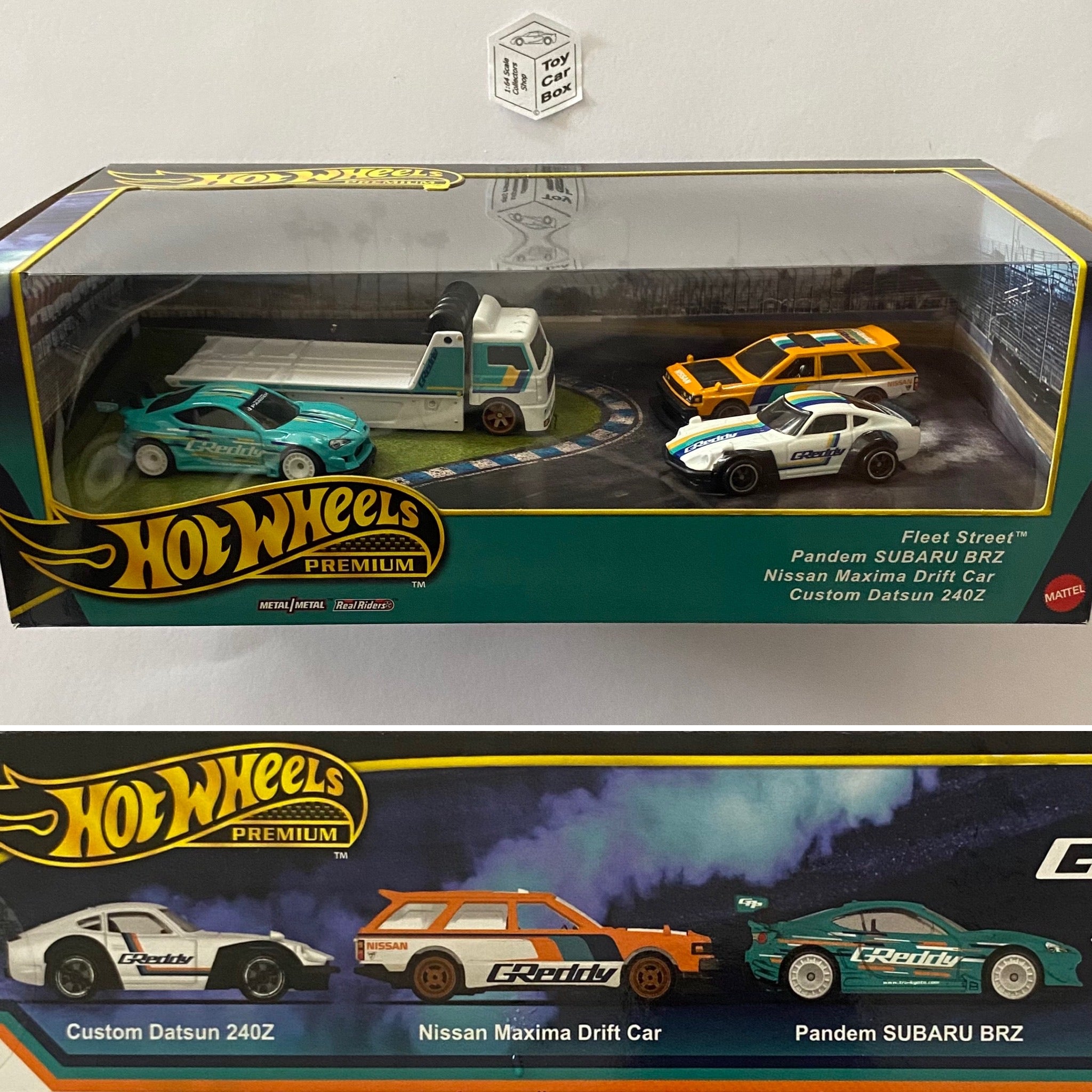 2024 HOT WHEELS GReddy Set Inc. Datsun 240Z Maxima Subaru BRZ CC30