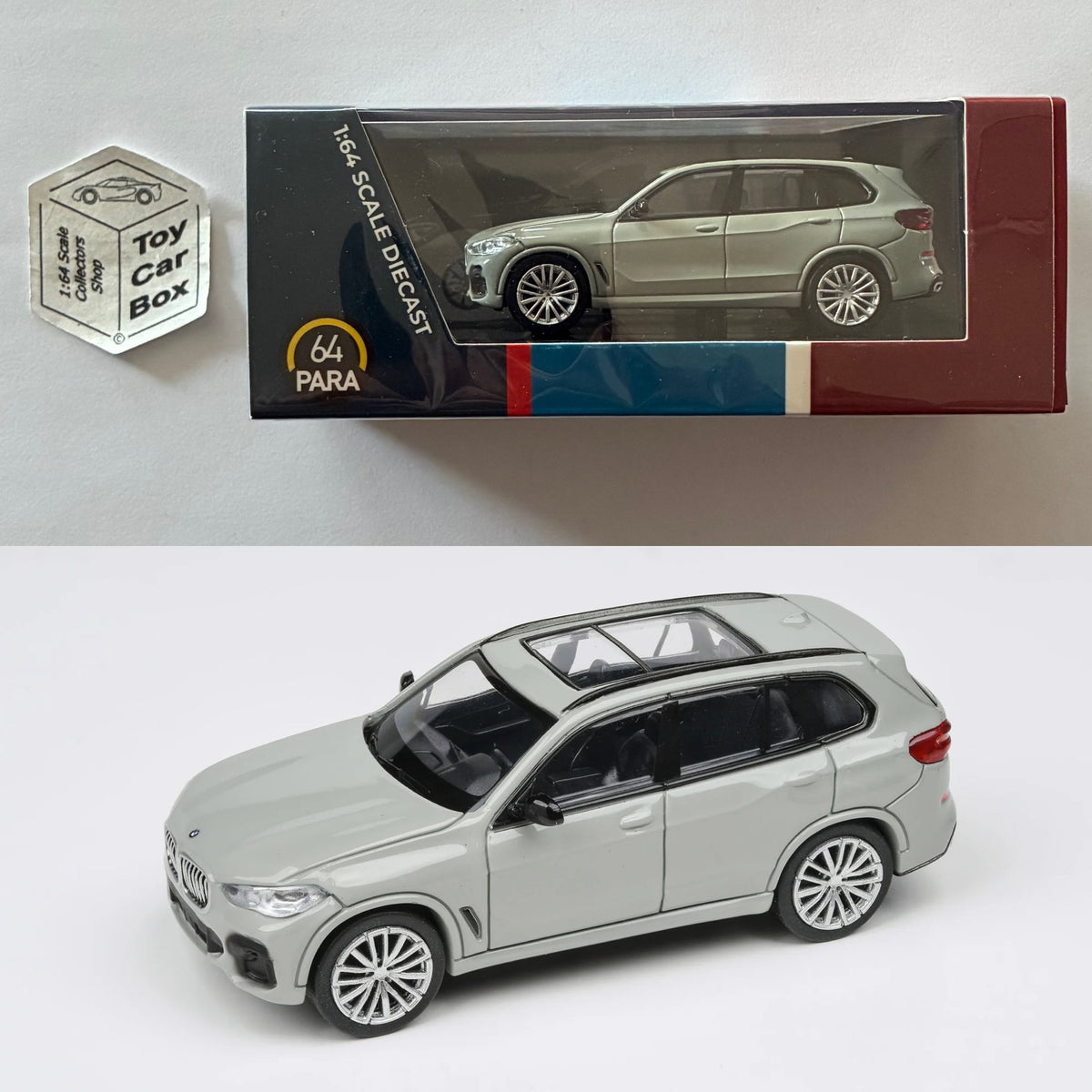 PARA64 - BMW X5 G05 (Nardo Grey - 1/64 Scale) P50g