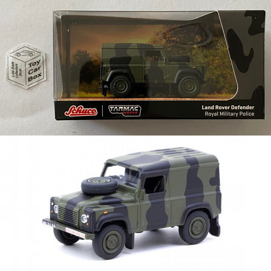 TARMAC / Schuco - Land Rover Defender (Royal Military Police - 1/64 Scale) Q85g