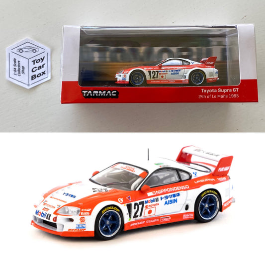 TARMAC - Toyota Supra GT (24hr Le Mans 1995 #27 - 1/64 Scale) BE25
