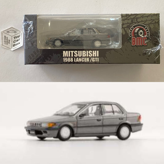 BM CREATIONS - 1988 Mitsubishi Lancer GTI (1:64 Scale - Silver - RHD) M14g