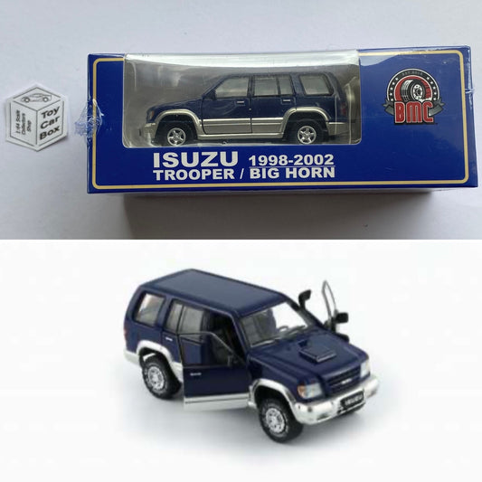 BM CREATIONS - Isuzu Trooper aka Holden Jackaroo (1:64 Scale - Blue - RHD) N66