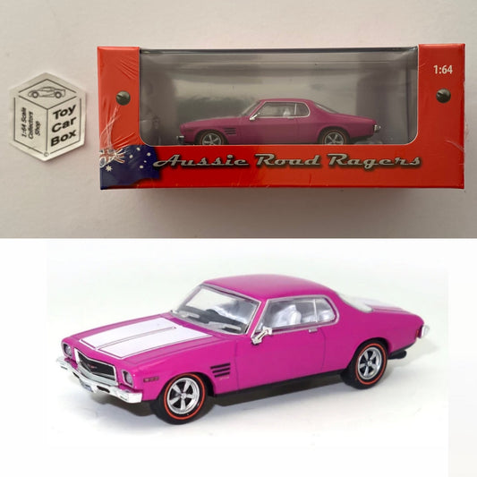 AUSSIE ROAD RAGERS - ‘72 Holden HQ Monaro GTS (Plum Dinger - 1:64) Q48