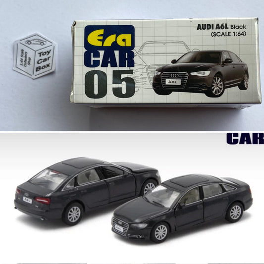 ERA CAR #05 - Audi A6 (1:64 Scale - Black - Boxed) K76