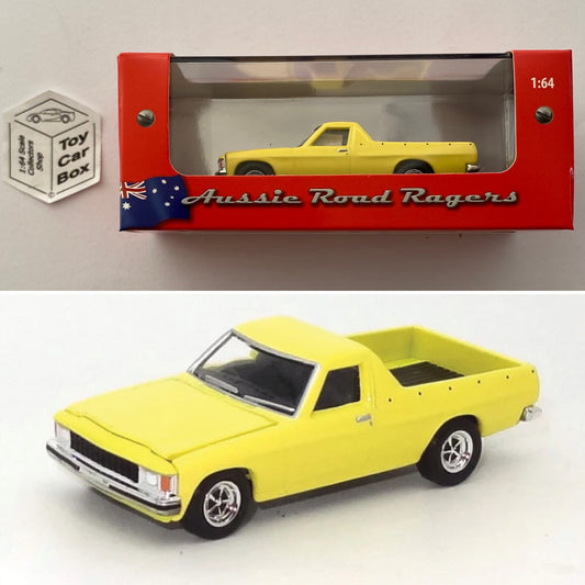 AUSSIE ROAD RAGERS - ‘82 Holden WB Ute (Cameo Yellow - 1:64) Q48
