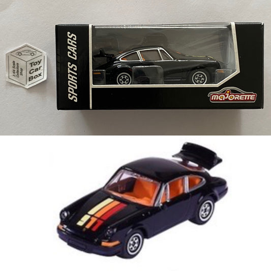 MAJORETTE - Porsche 911 Carrera RS 2.7 (Black - Sports Cars Box) 1/64* - D72