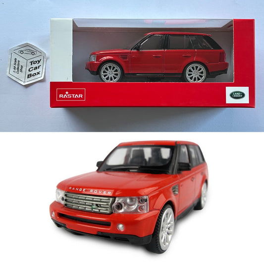 RASTAR 1/43 - Range Rover Sport - L320 Circa ‘05 (Red - Unopened Boxed) D55g