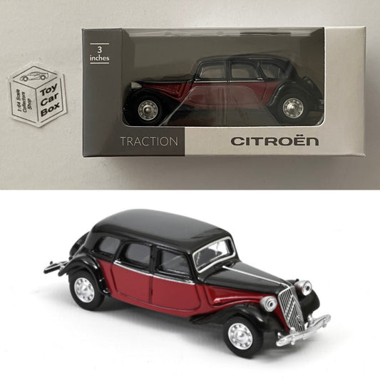 NOREV - Citroen Traction 1939 (Black - 1:64 Scale / 3 Inches - Boxed) F22g