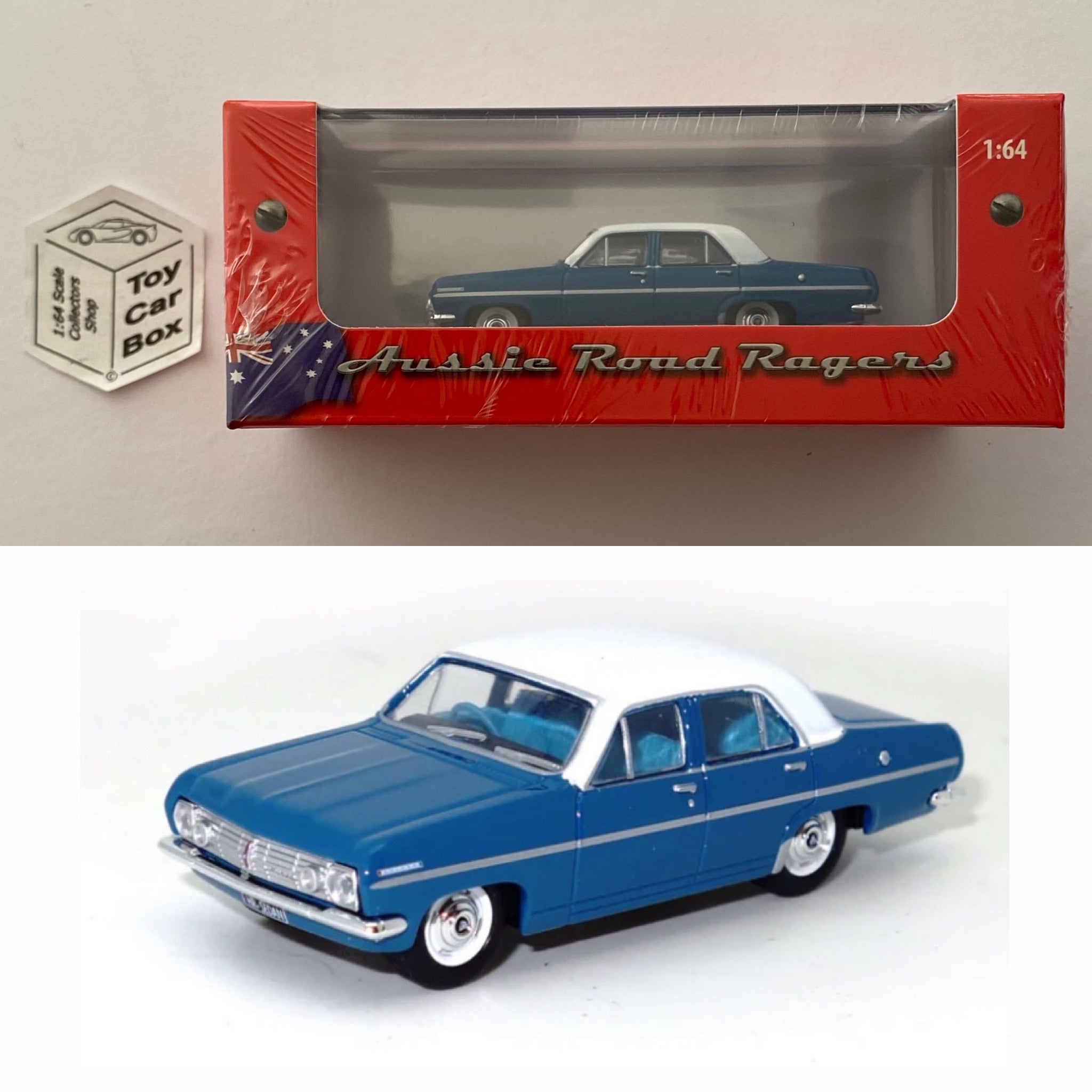 AUSSIE ROAD RAGERS - ‘68 Holden HR Special (Aqua Blue / White Roof - 1 ...