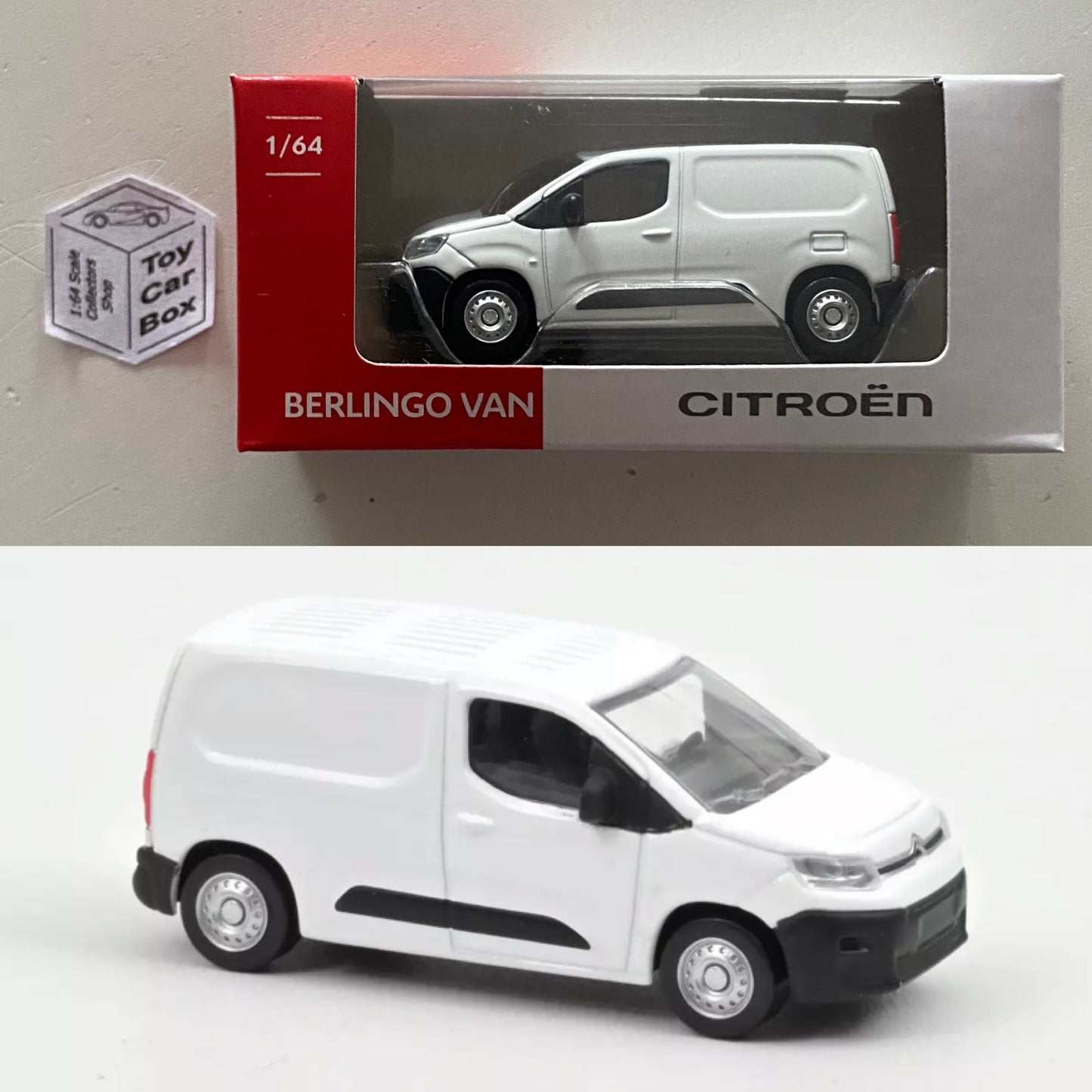 NOREV 1:64 Scale* - 2018 Citroen Berlingo Van (White - Boxed) G02g