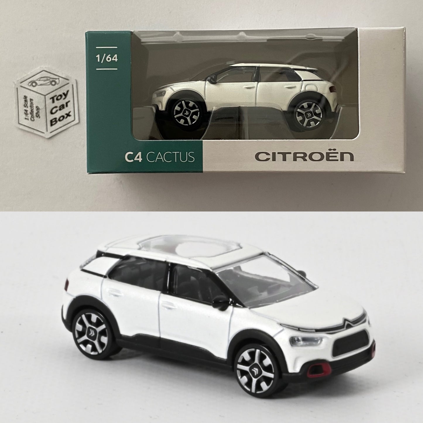 NOREV - 2017 Citroen C4 Cactus (White - 1:64 Scale - Boxed) F22g