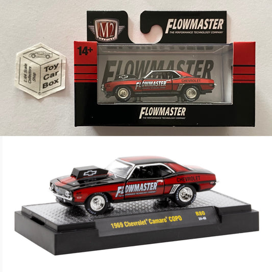 M2 MACHINES - 1969 Chevy Camaro COPO (Flowmaster - Detroit Muscle R80) L92g