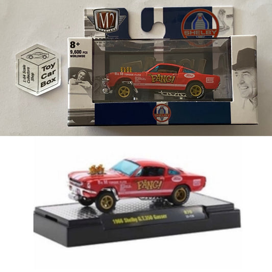 M2 MACHINES - 1966 Shelby GT350 Gasser (Red - Auto Gassers R70) L92g