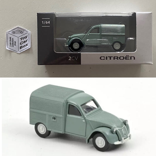 NOREV 1:64 Scale* - 1950 Citroen 2CV Fourgonnette (Green - Boxed) F22g