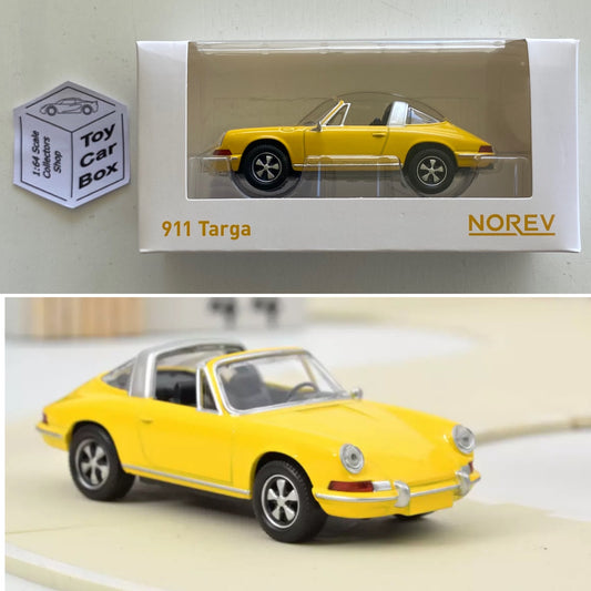 NOREV 1:43 Scale* - 1969 Porsche 911 Targa (Signal Yellow - Boxed Jet Car) O31g