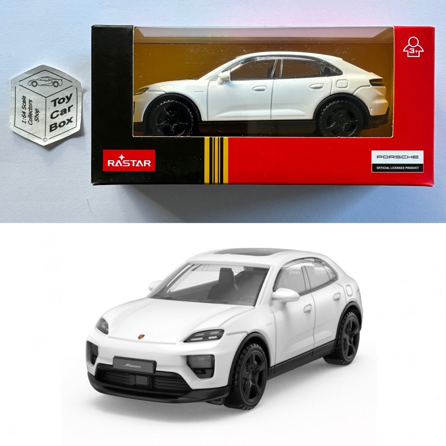 RASTAR 1/43 - Porsche Macan - Circa ‘24 XAB (White - Unopened Boxed) D55g