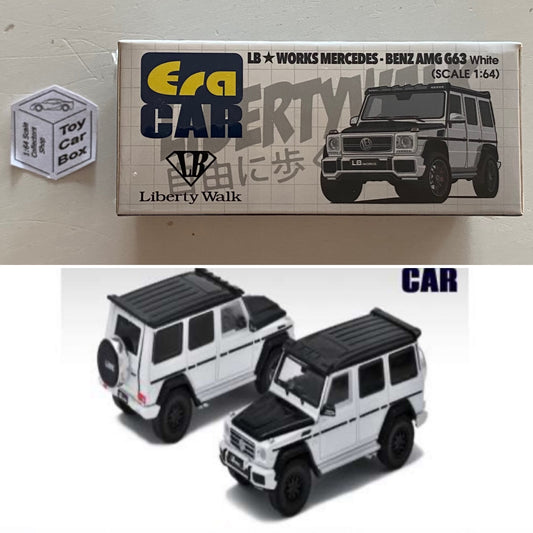 ERA CAR - LB Works Mercedes-Benz AMG G63 (1:64 Scale - White - Boxed) K00g