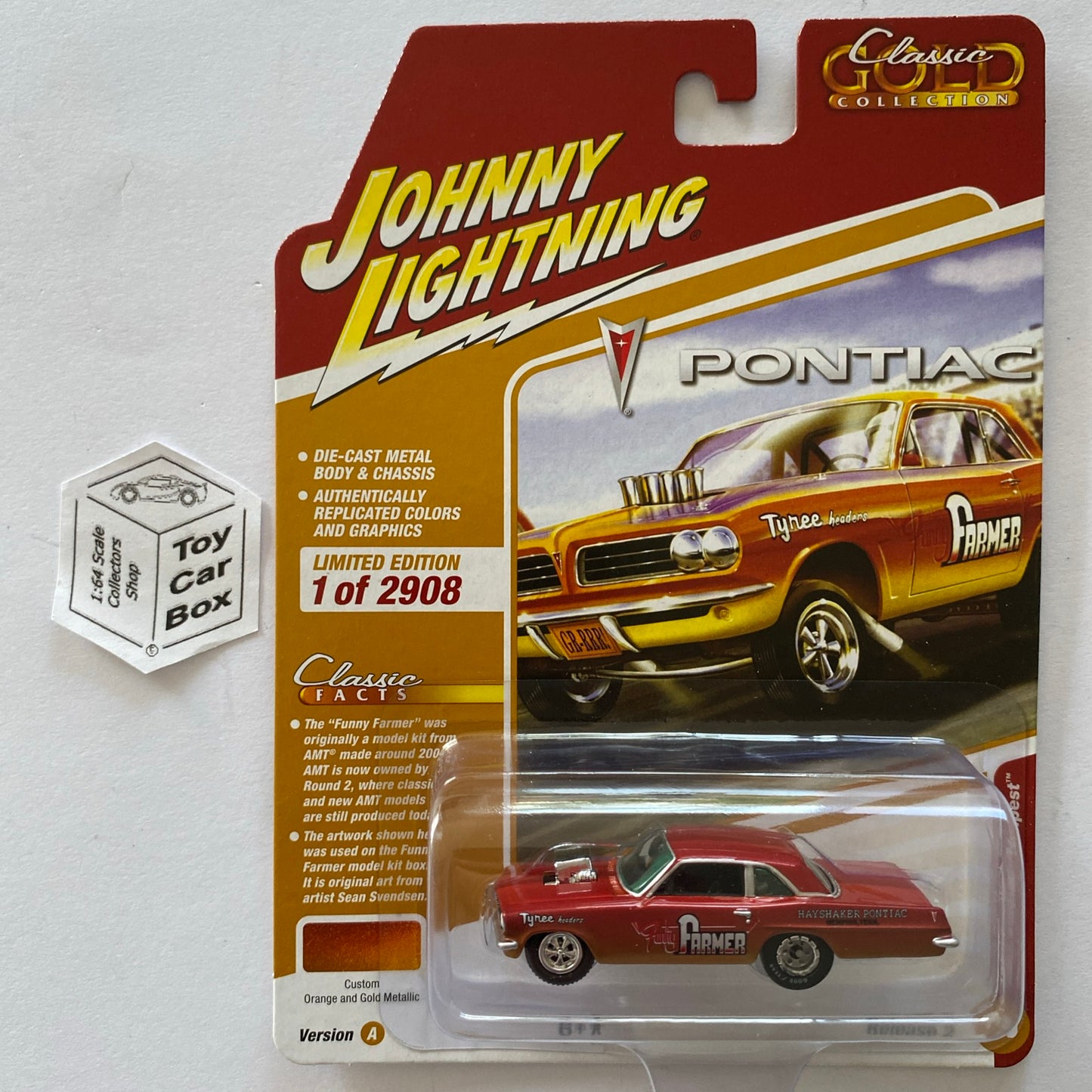 2023 JOHNNY LIGHTNING - 1963 Pontiac Tempest (Gold - Classic Gold R2a) M15