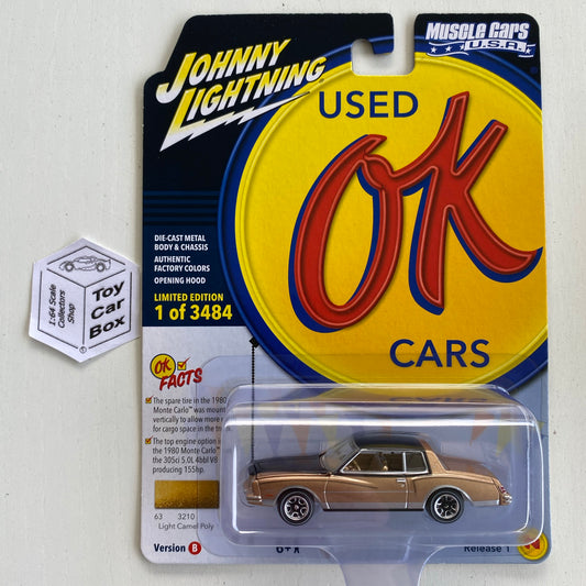 2023 JOHNNY LIGHTNING - 1980 Chevy Monte Carlo (Camel - Muscle Cars USA R1b) M15