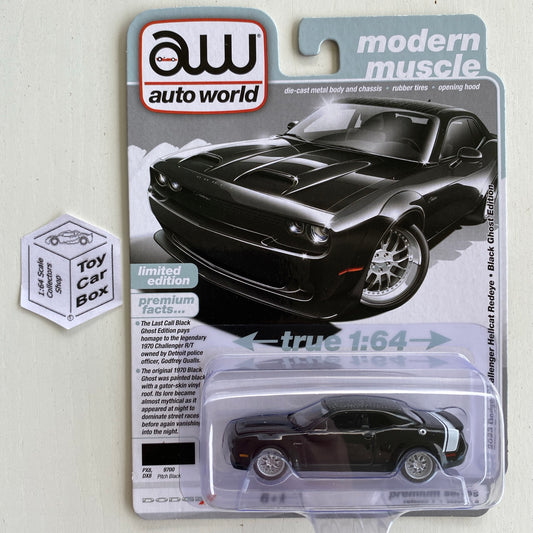 2024 AUTO WORLD - 2023 Dodge Challenger Hellcat Black Ghost Edition (R1A) M15