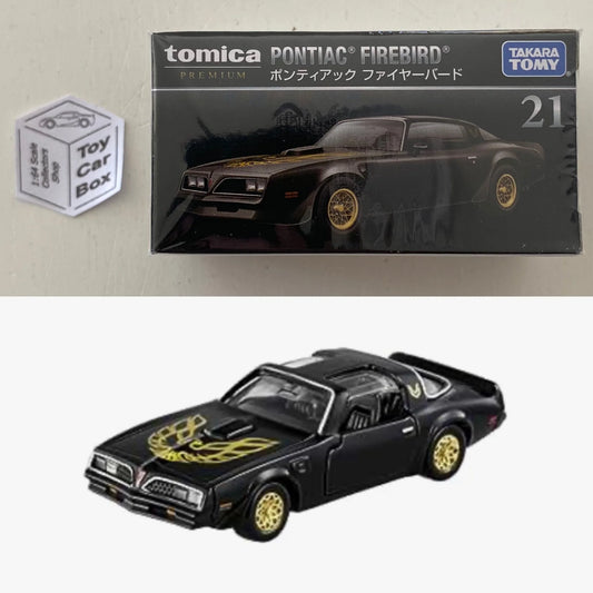 TOMICA Premium #21 - Pontiac Firebird (Black - 1/67 Scale - Sealed) I80