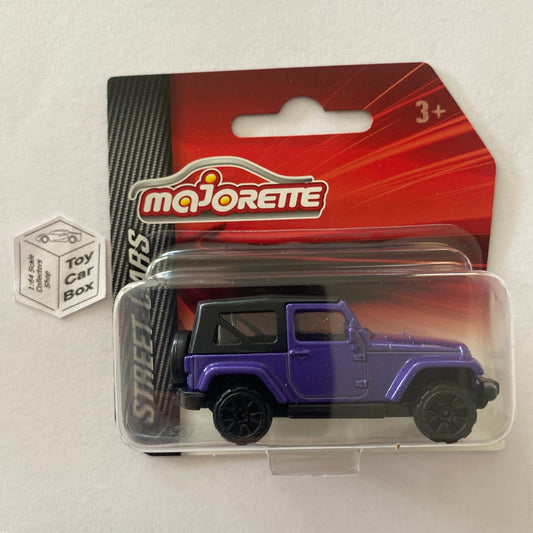 MAJORETTE Jeep Wrangler (1/60* Street Cars - Purple #224A) C07