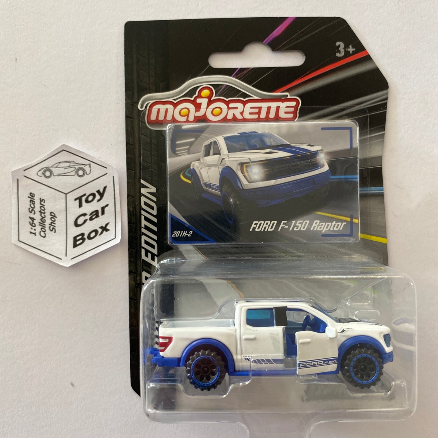 MAJORETTE - Ford F-150 Raptor (Limited Edition 10 - White) 1/64 Scale* - E27