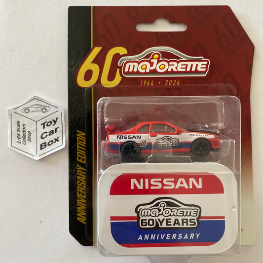 MAJORETTE Nissan Skyline GT-R R34 (Red - Deluxe 60th Anniversary) 1/64* H79