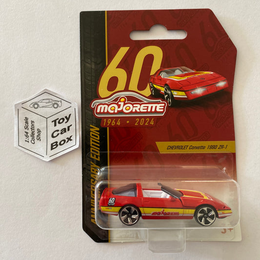 MAJORETTE Chevy Corvette 1990 ZR-1 (Red - Premium 60th Anniversary) 1/64* E27
