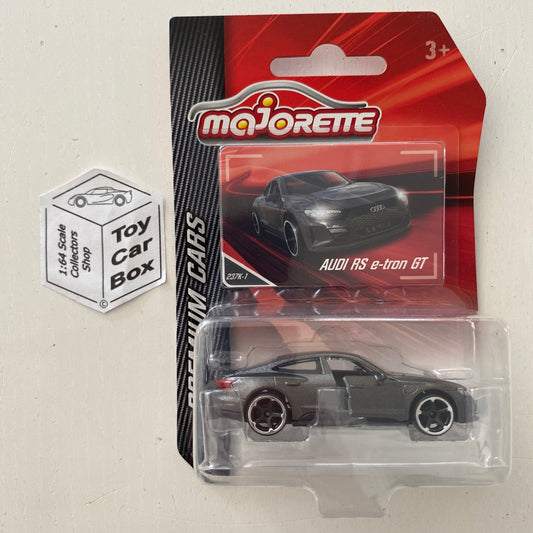 SALE - MAJORETTE Audi RS e-tron GT (Grey - German Release - 1:63 - Opening Doors) D94