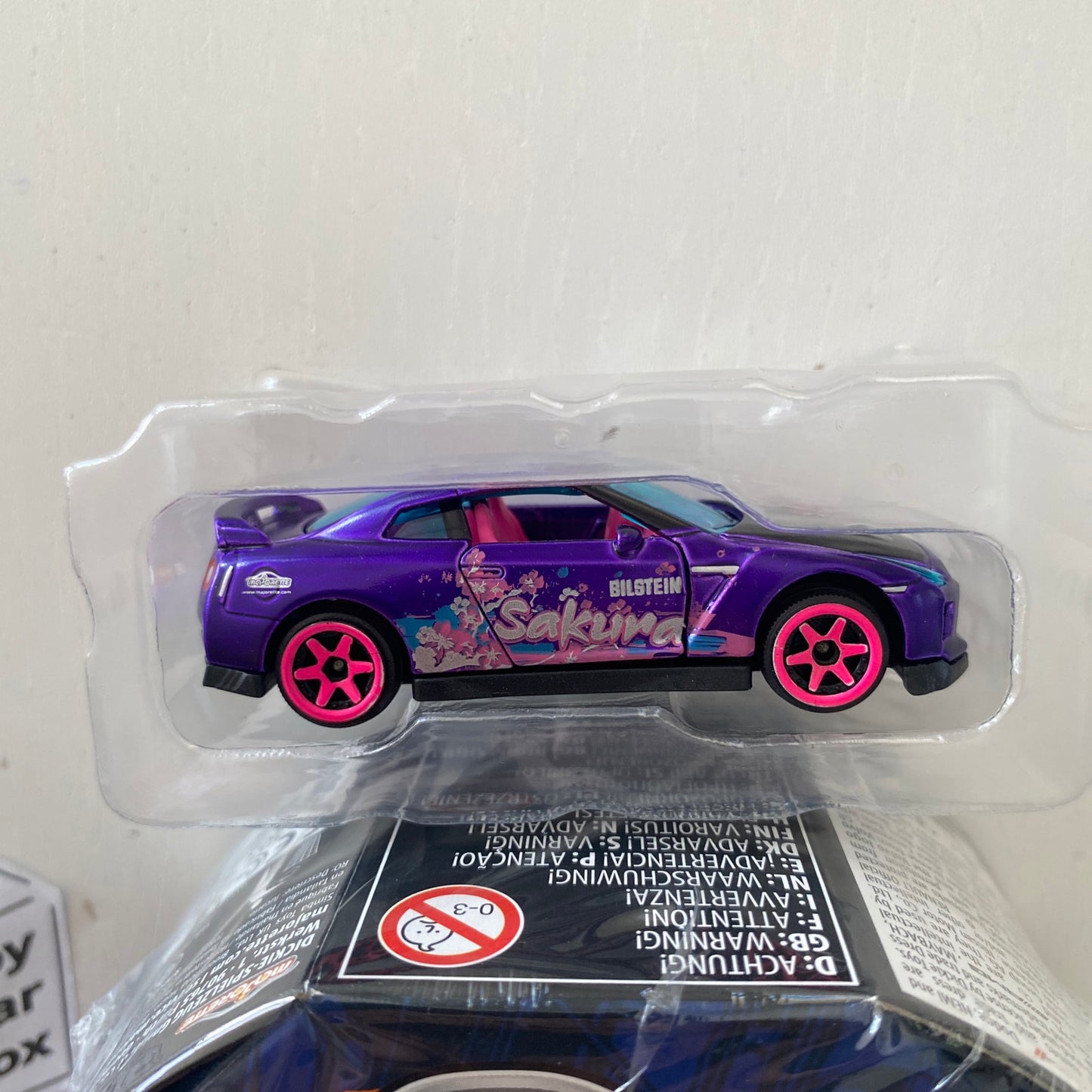 MAJORETTE Tune Ups - Nissan GT-R (Purple - Series 3 Rare) 1/64 Scale* - G32