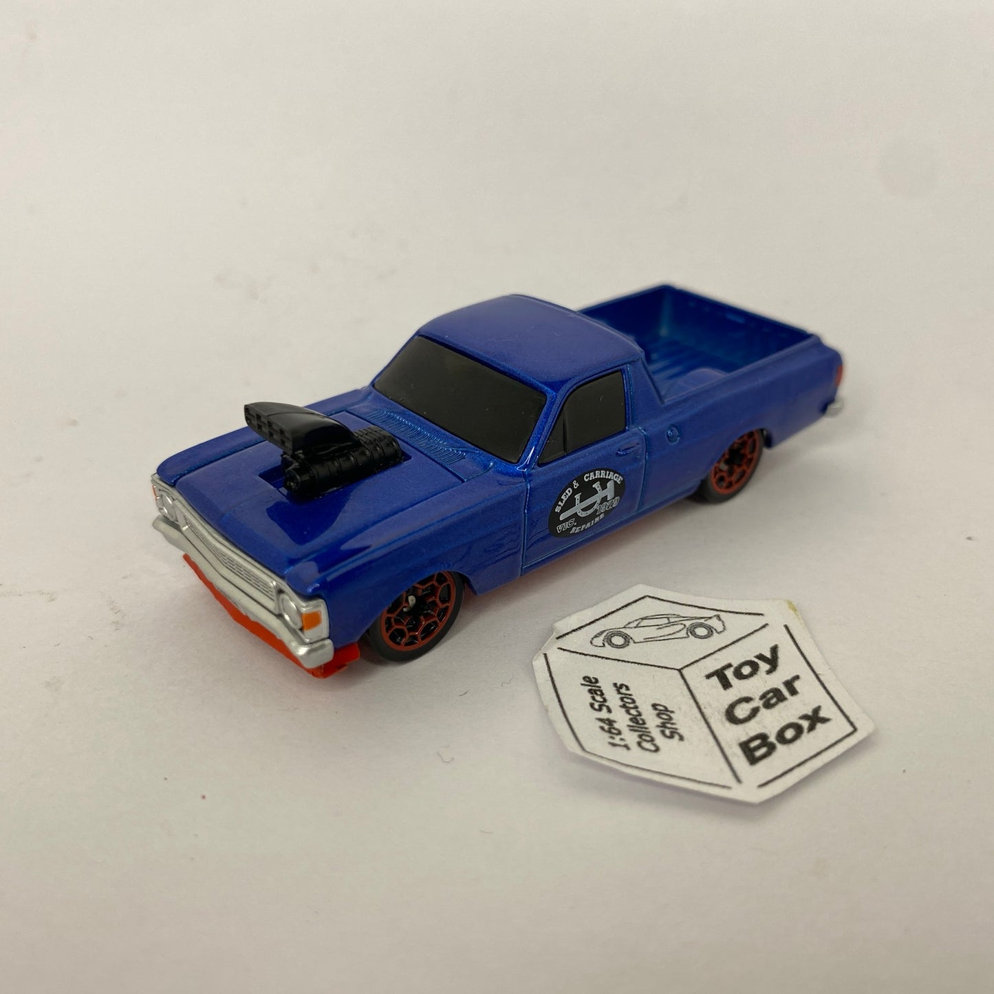 OZ WHEELS Loose - Ford Falcon XW Ute (Blue - 1:64 Red Bellies) F33