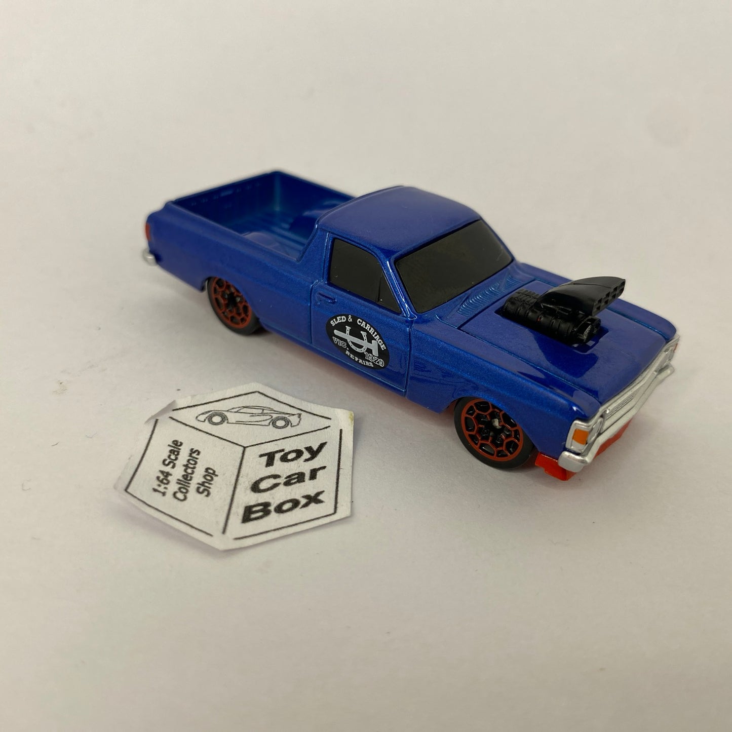 OZ WHEELS Loose - Ford Falcon XW Ute (Blue - 1:64 Red Bellies) F33