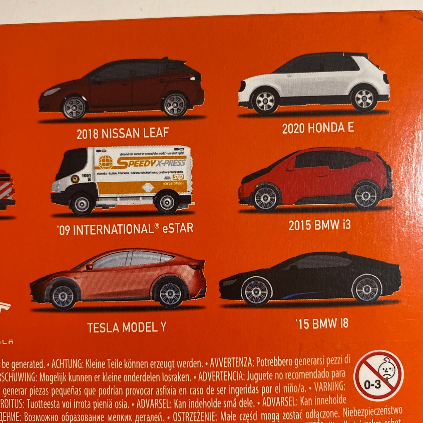 2022 MATCHBOX Electric Drivers 12 Car Set (Inc Tesla, BMW i3, i8 & Honda E) T00