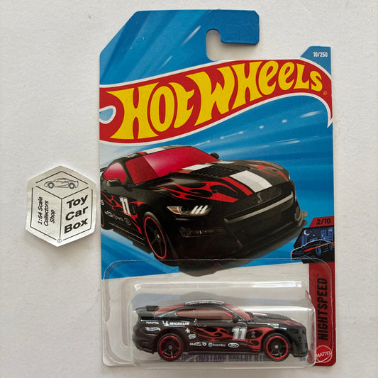 2026 HOT WHEELS #10 - 2020 Ford Mustang Shelby GT500 (Black - Long Card) A80