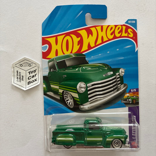2026 HOT WHEELS #137 - La Troca (Green #5 Layin’ Low - Long Card) B64