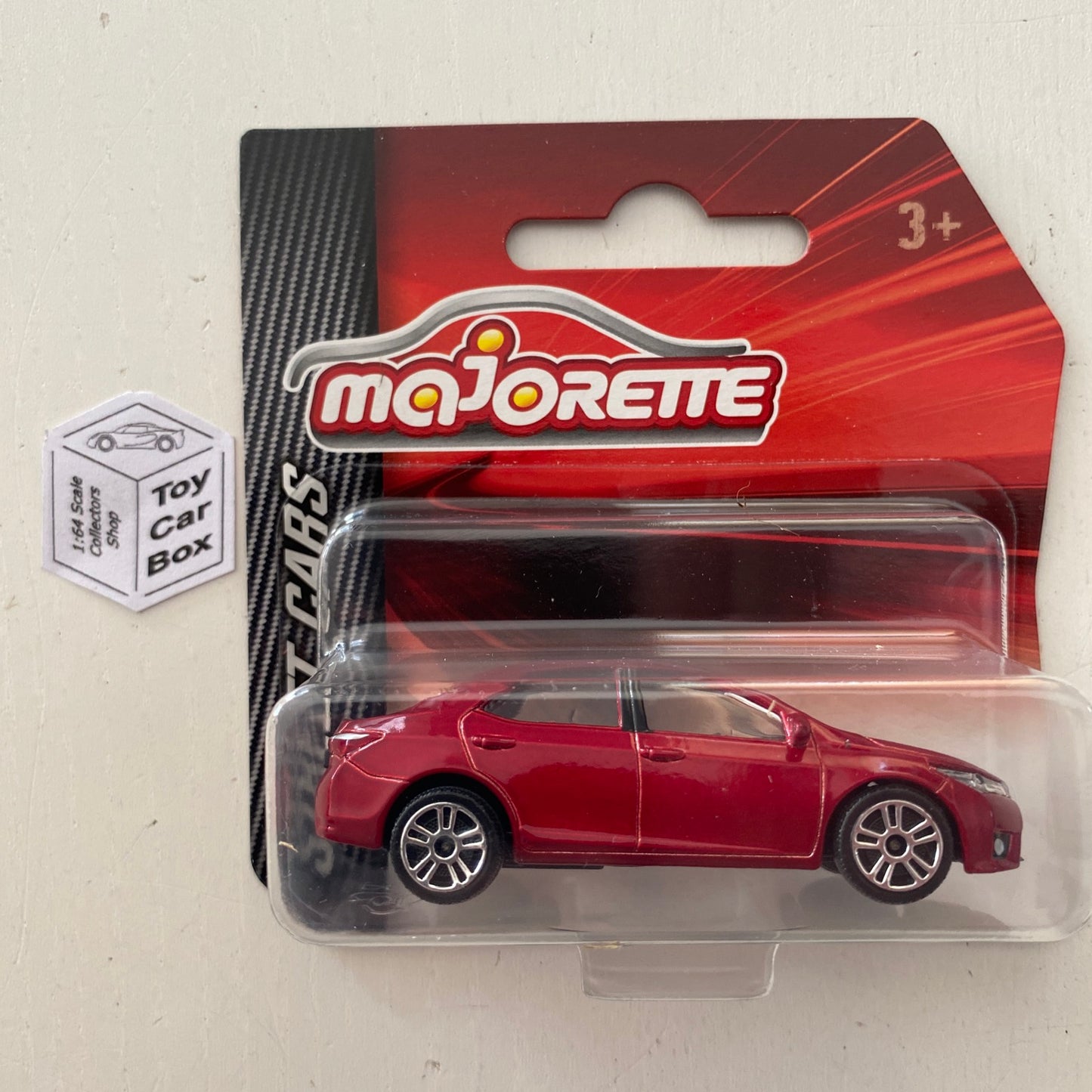 MAJORETTE Toyota Corolla Altis (1/61* Street Cars - Red #292J) C07